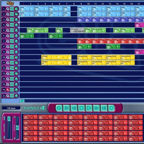 Old school software Dance Ejay