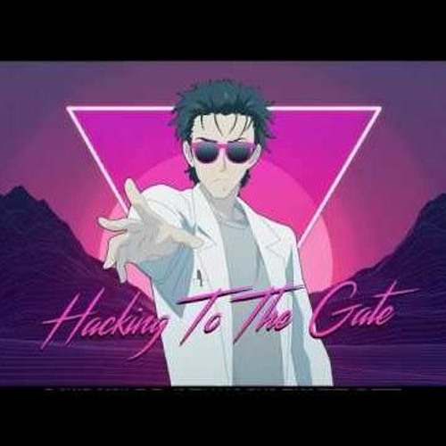 Hacking To The Gate SteinsGate OP synthwave 80s remix by Astrophysics