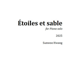 Etoiles et sable[2022/2025]