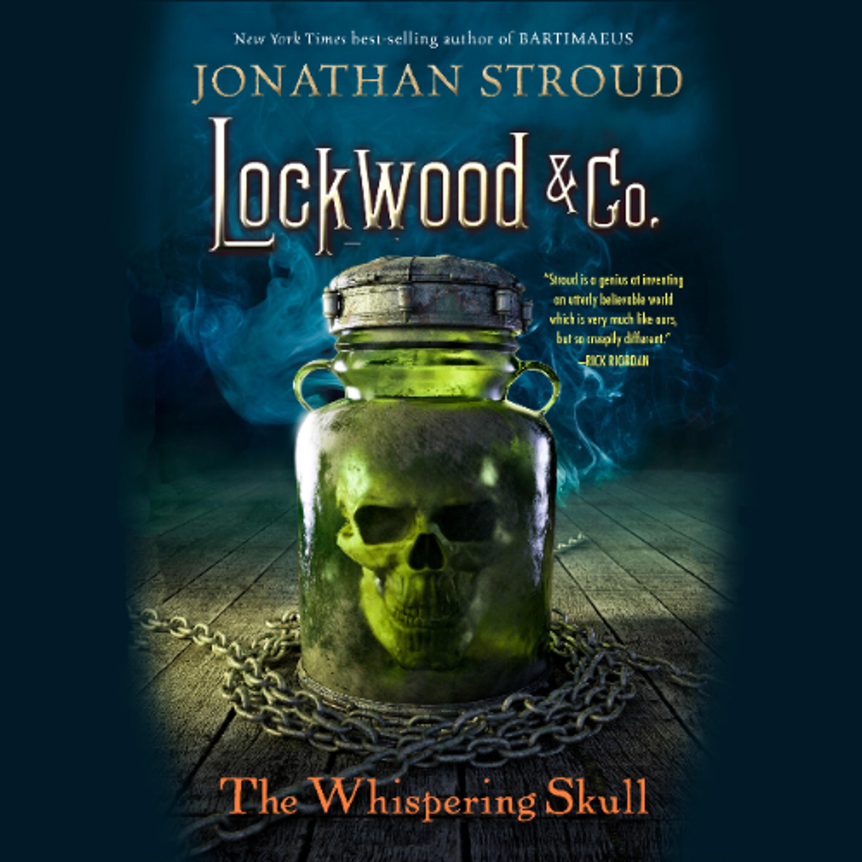 Lockwood & Co.: The Whispering Skull by Jonathan Stroud Read by Katie Lyons episode artwork
