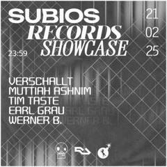Verschallt @Subios Showcase (Goethebunker Essen, 21.02.2025)