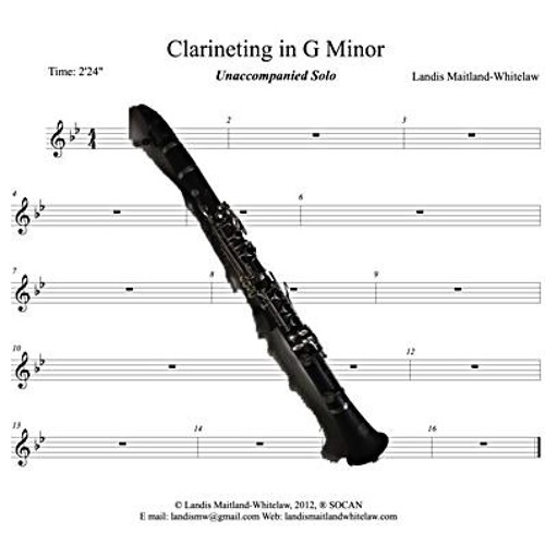 Clarineting In G Minor Master