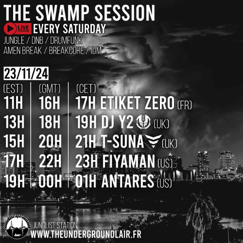 Antares LIVE on The Underground Lair - The Swamp Session - 23.11.2024