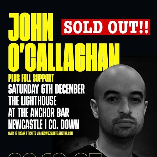Trance Classics set @NESW presents John O'Callaghan Newcastle  6/12/25