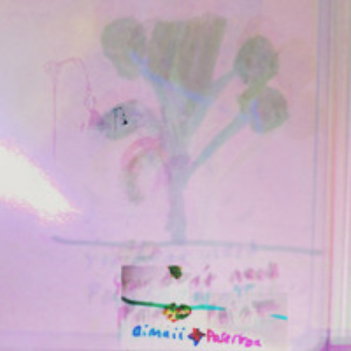 painted on window screen