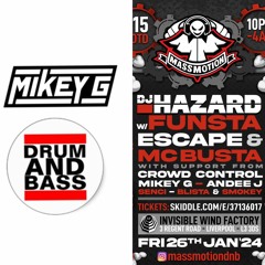 Mikey G & Senci MC - Live at Mass Motion Liverpool  26.01.24