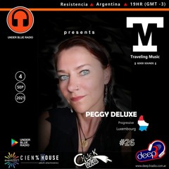 PEGGY DELUXE on Under Blue Radio Argentina - Traveling Music [Podcast #26]