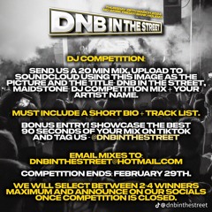DNB IN THE STREET,MAIDSTONE DJ COMPETITION MIX - JBee