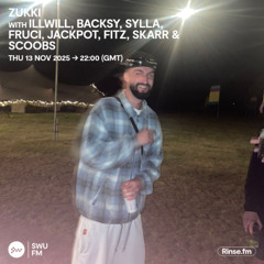 ZUKKI with ILLWILL, BACKSY, SYLLA, FRUCI, JACKPOT, FITZ, SKARR & SCOOBS - 13 November 2025