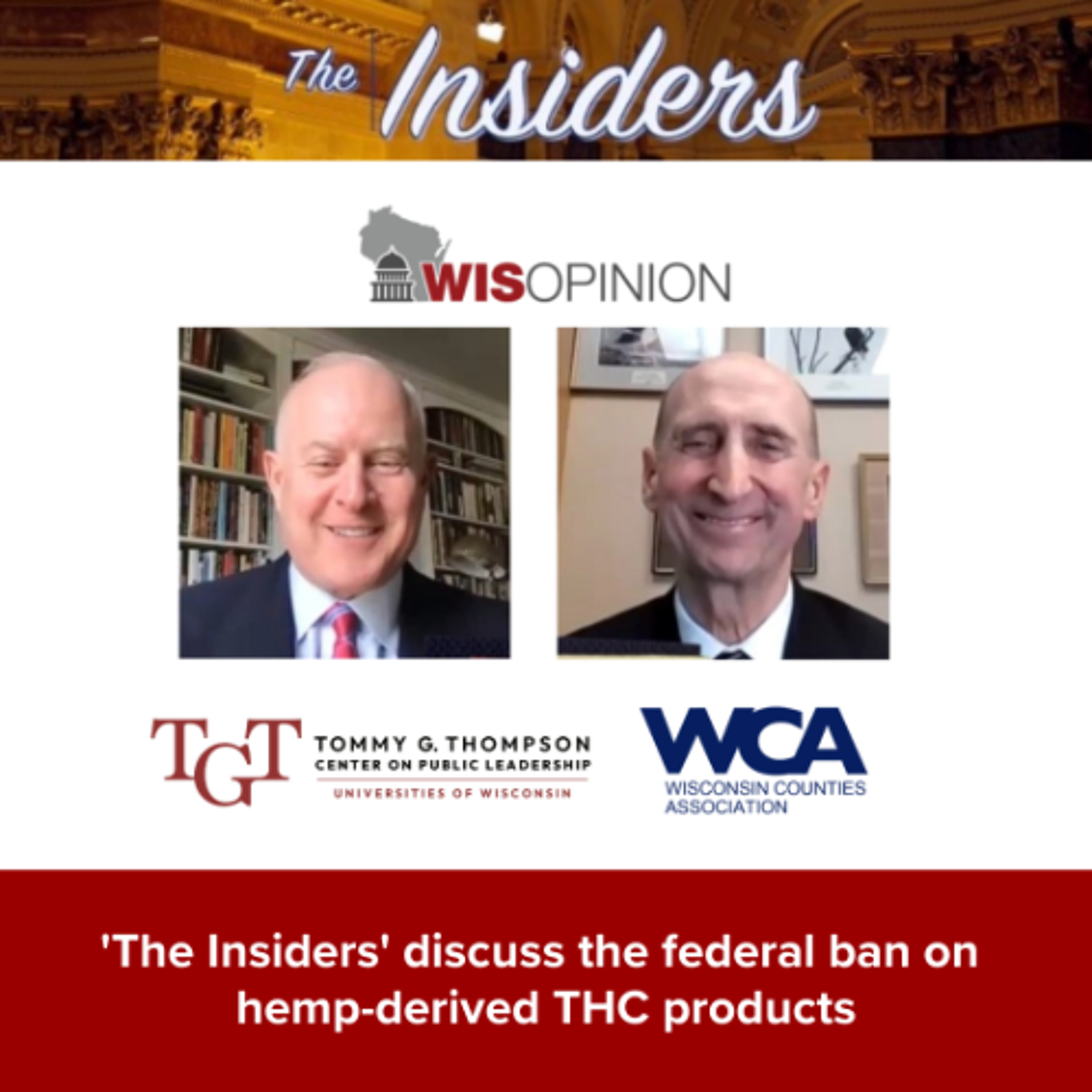 WisOpinion: 'The Insiders' discuss the federal ban on hemp-derived THC products episode artwork
