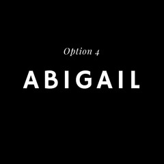 Abigail - Narrator Audition