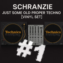 Schranzie - Just Some Old Proper Techno #1 [Vinyl Set]