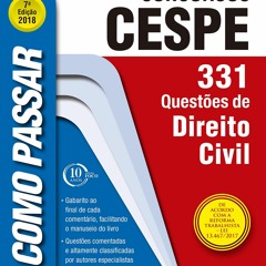 Epub Como passar em concursos CESPE: direito civil: 331 quest?es de direito civil (Portuguese Ed