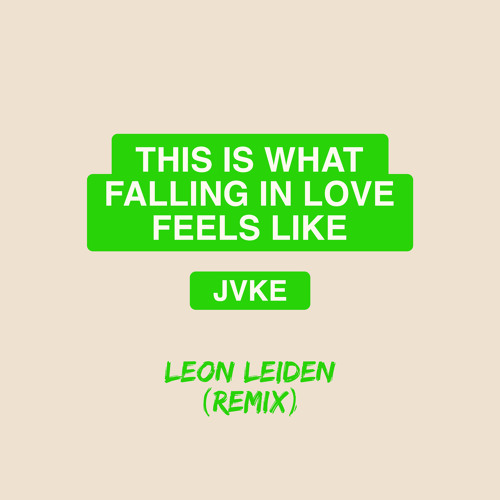this is what falling in love feels like (Leon Leiden Remix)