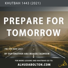 Prepare For Tomorrow