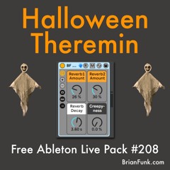 BF Halloween Theremin Ableton Live Pack