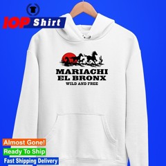 Mariachi El Bronx wild and free horses western shirt