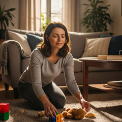 MEDITACIÓN AL RECOJER LOS JUGUETES