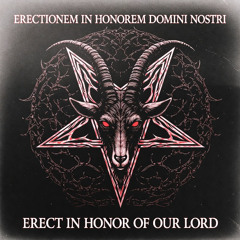 Erect in honor of Our Lord (latin & English)