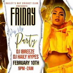 DjiBreeze | Pop-Up Party at Bay Club alongside Dj Haily Hypes | 02.10.23