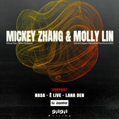 2023.12.22 Toxic@DADA Beijing Old school techno Vinyl set by Mickey Zhang