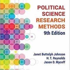 [Free Ebook] Political Science Research Methods [ PDF ] Ebook