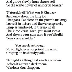 286 Poetry For Supper by R S Thomas