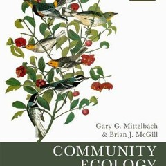 [VIEW] EPUB KINDLE PDF EBOOK Community Ecology by  Gary G. Mittelbach &  Brian J. McG