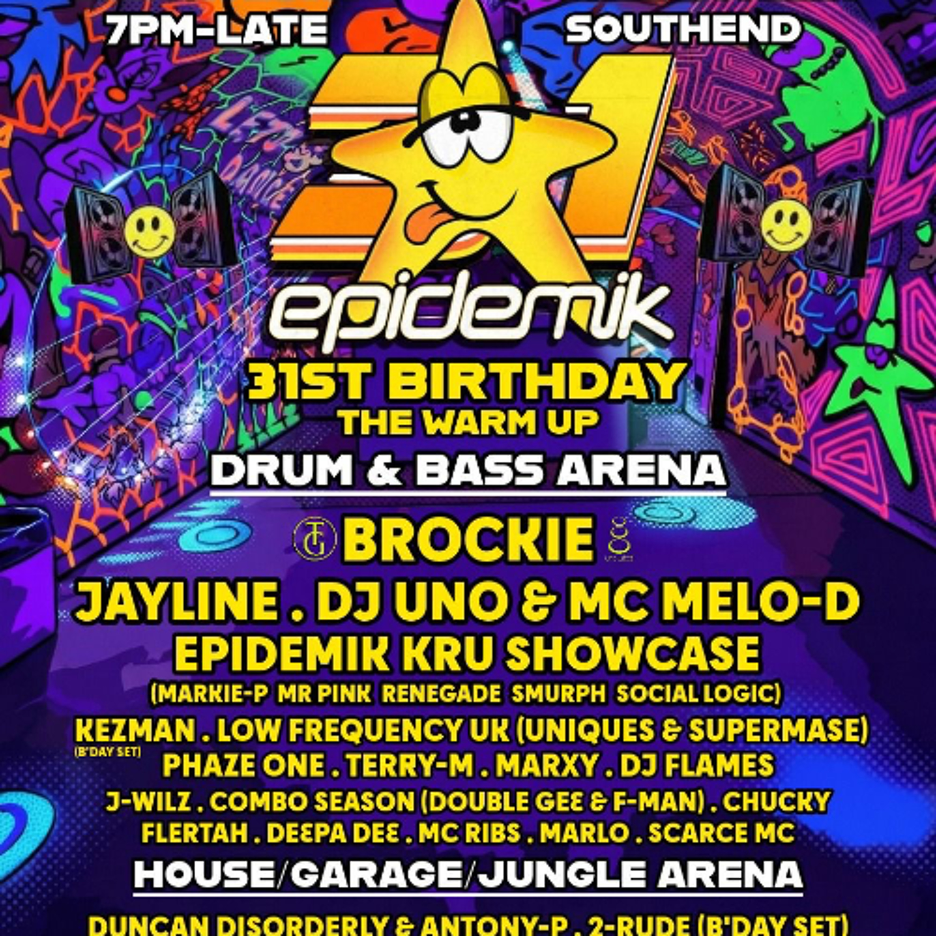 Phaze One at Epidemik 31st Birthday warm up party. 28.03.26