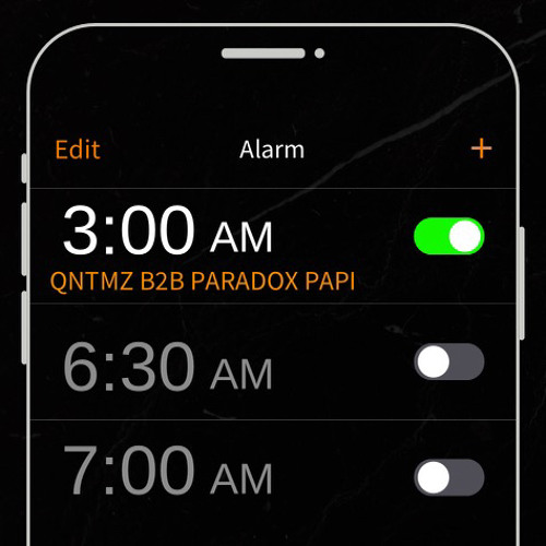 QNTMZ B2B PARADOX PAPI: 3AM Edition