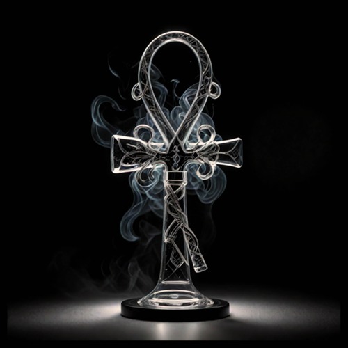 Glass Ankh