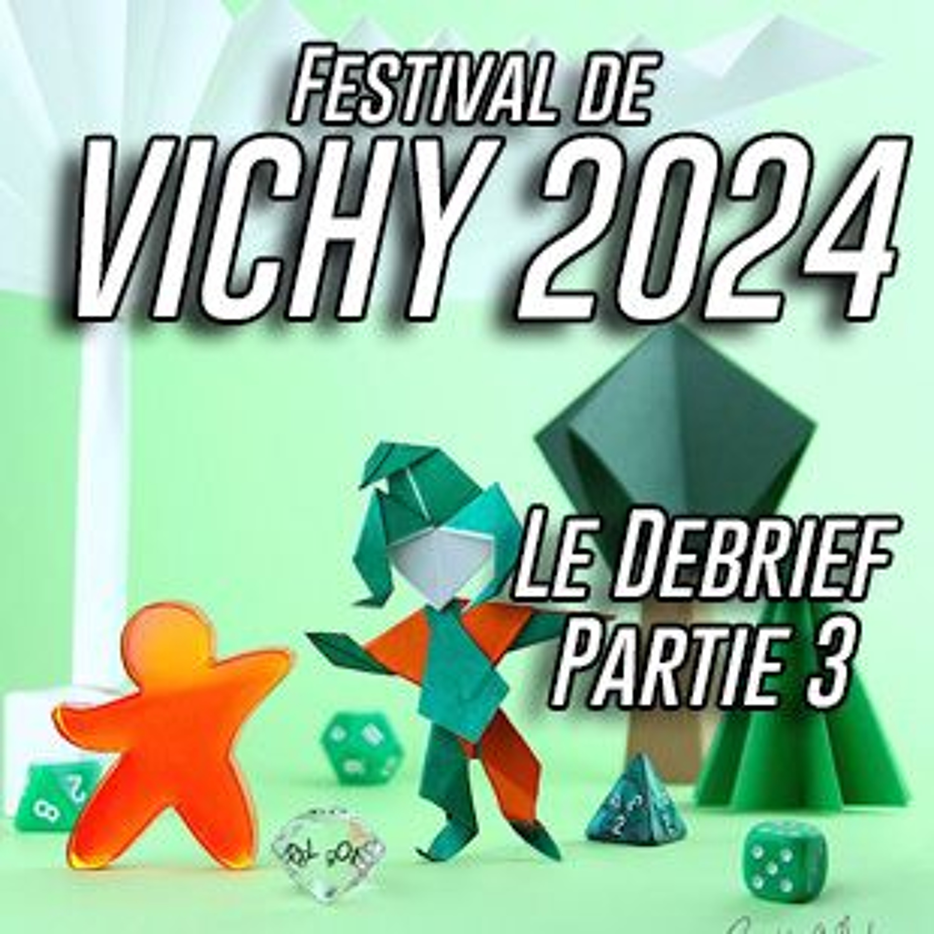Le debrief :Salon des jeux Vichy 2024 (3): Château Combo, Same Game, Yaxha, Refuge, Nains, Daruma... episode artwork