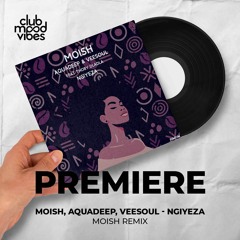 PREMIERE: Moish, Aquadeep, Veesoul feat. Thoby Dladla ─ Ngiyeza (Moish Remix) [POWPOW Music]