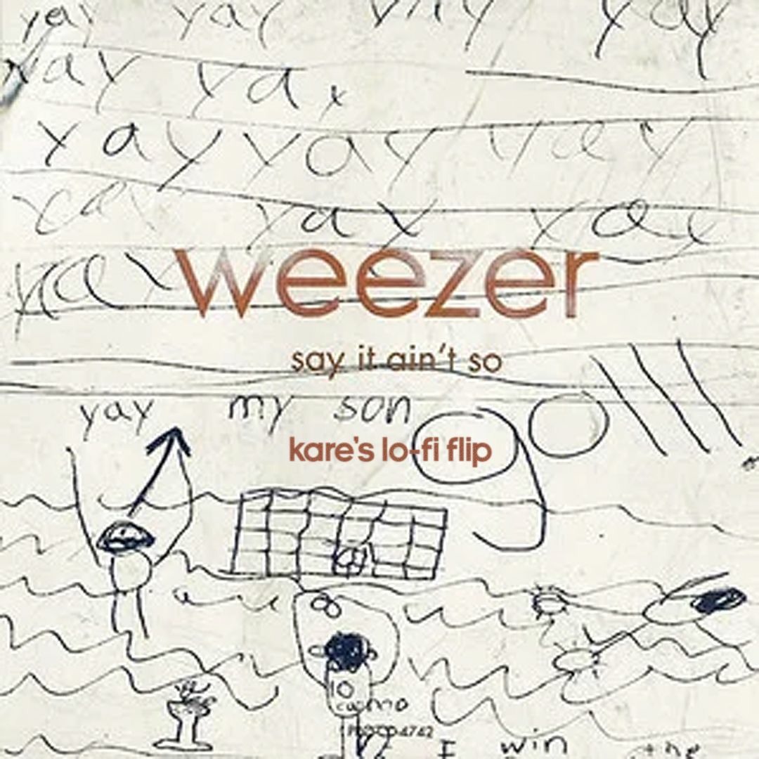 洋楽 Say It Ain't So Weezer Oxford Pennant Say It Ain't So Camp Flag | Weezer x Oxford Pennant