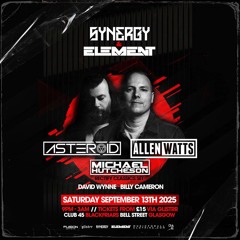 Synergy and Element Events at Blackfriars 13.09.25