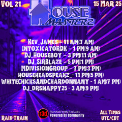 Housemasters Vol 21 RT 3.15.25