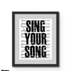Sing Your Song So I May Cry
