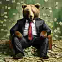 прикольный медведь