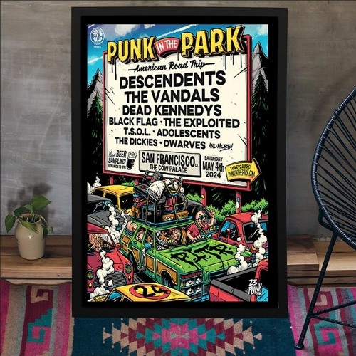 Stream Punk In The Park Shows At The Cow Palace In San Francisco CA May