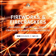 Fireworks And Firecrackers Sound Library Audio Preview Montage