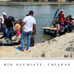 Postal Río Suchiate, Chiapas.