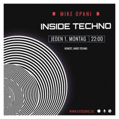 INSIDE TECHNO every first Monday a month on EVOSONIC.de