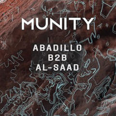 Al-Saad b2b ABadillo @ Munity 10.10.20