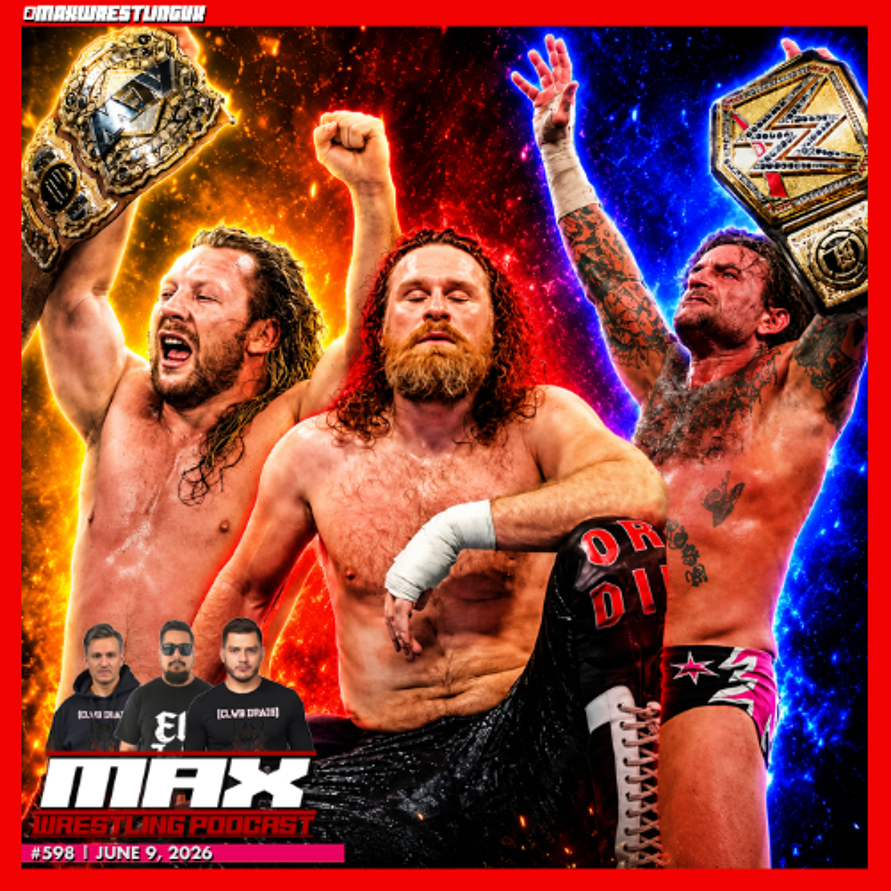 Is CM PUNK the bad guy? - KENNY OMEGA back on top! | Max Wrestling #598 episode artwork