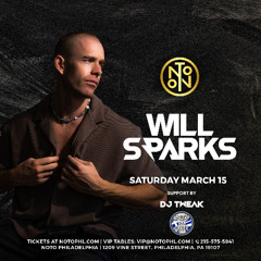 TWEAK x Pete da Greek - Direct Support for Will Sparks 3/15/2025