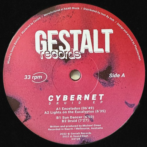 PREMIERE: Cybernet - Druid  [Gestalt Records]