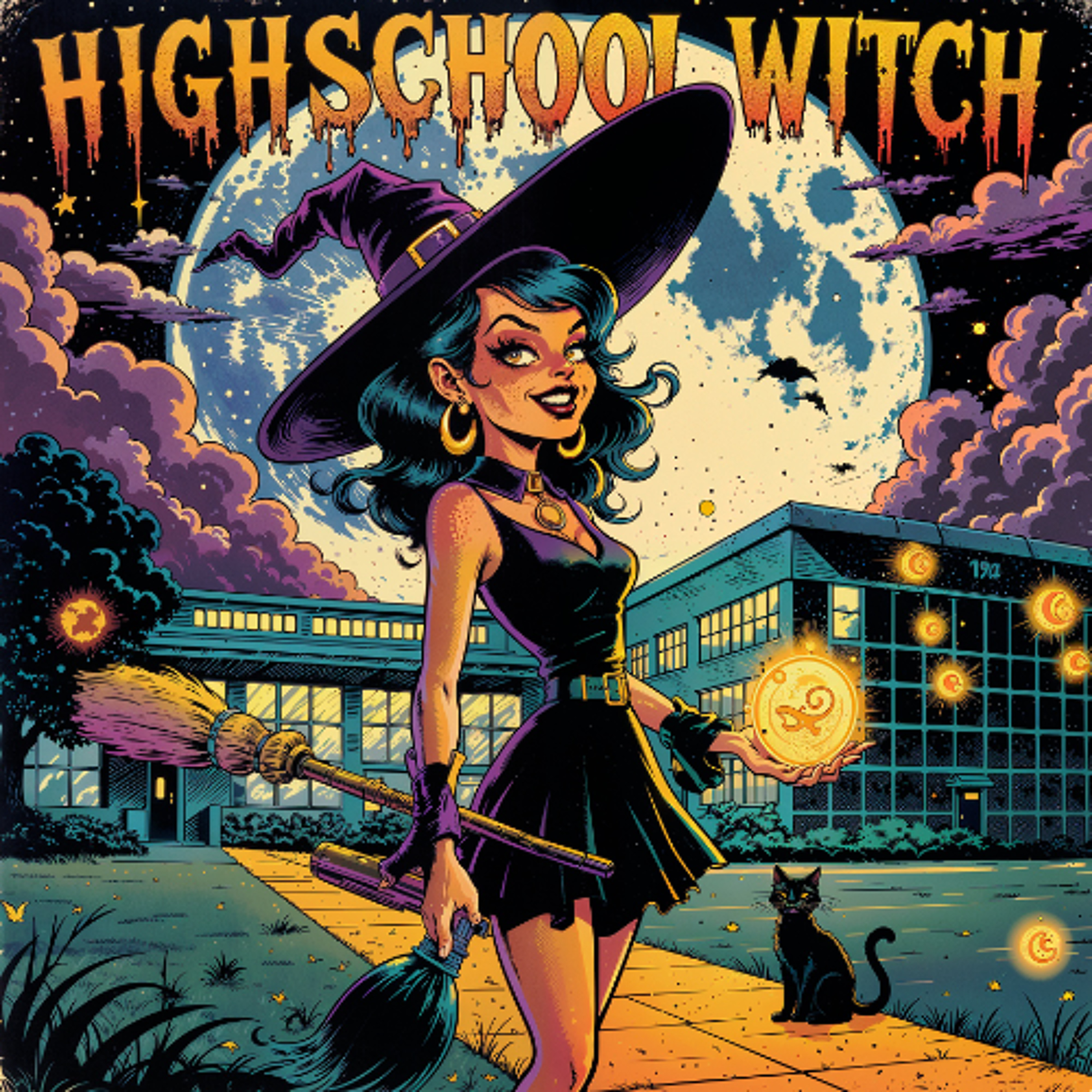 Highschool Witch (The 5, 6, 7, 8's cover) episode artwork