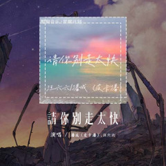 潘成（皮卡潘）,汪六六 - 请你别走太快(My heart move move 跳太快)「My heart move move 跳太快 脑海who who 已空」【動態歌詞/Lyrics Video】