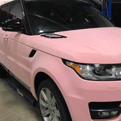 Pink Range Rover