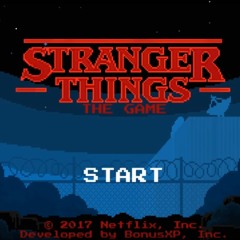 Stranger Things The Game - Menu (stranger things theme 8bit version)
